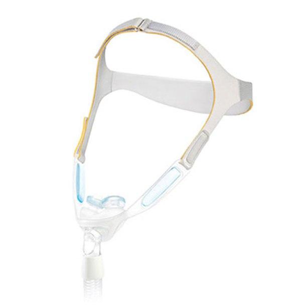 Nuance Gel & Nuance Pro Gel Pillows Mask with Headgear used with PAP device